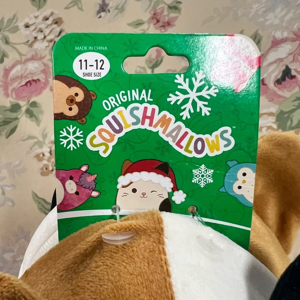 Squishmallows Cat Slippers